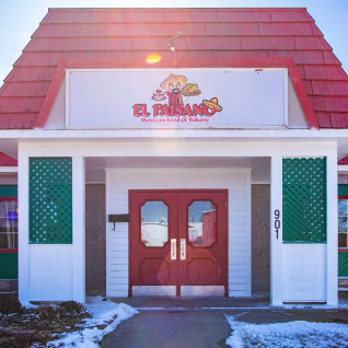 The El Paisano Mexican Food and Bakery storefront at 901 E Euclid Ave in Des Moines, Iowa